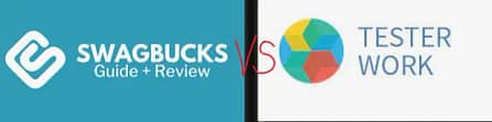 Swagbucks vs Tester Work, which is the best online rewards program?